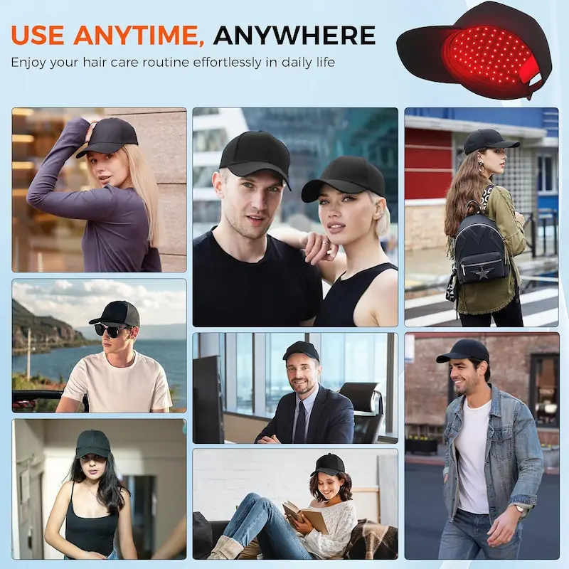 Apex Laseron I Hair Growth Cap - Use anytime anywhere